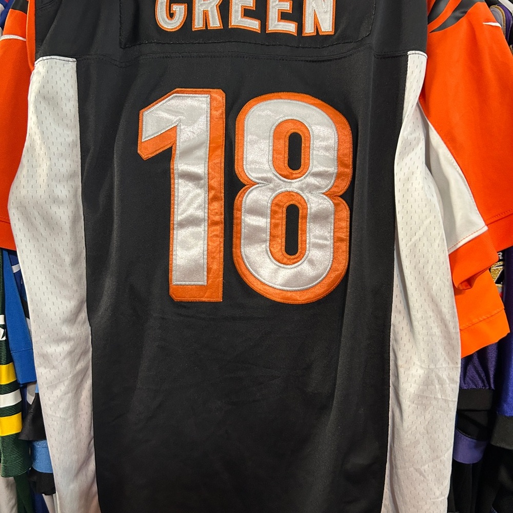 Nike Black and White Sports Jersey